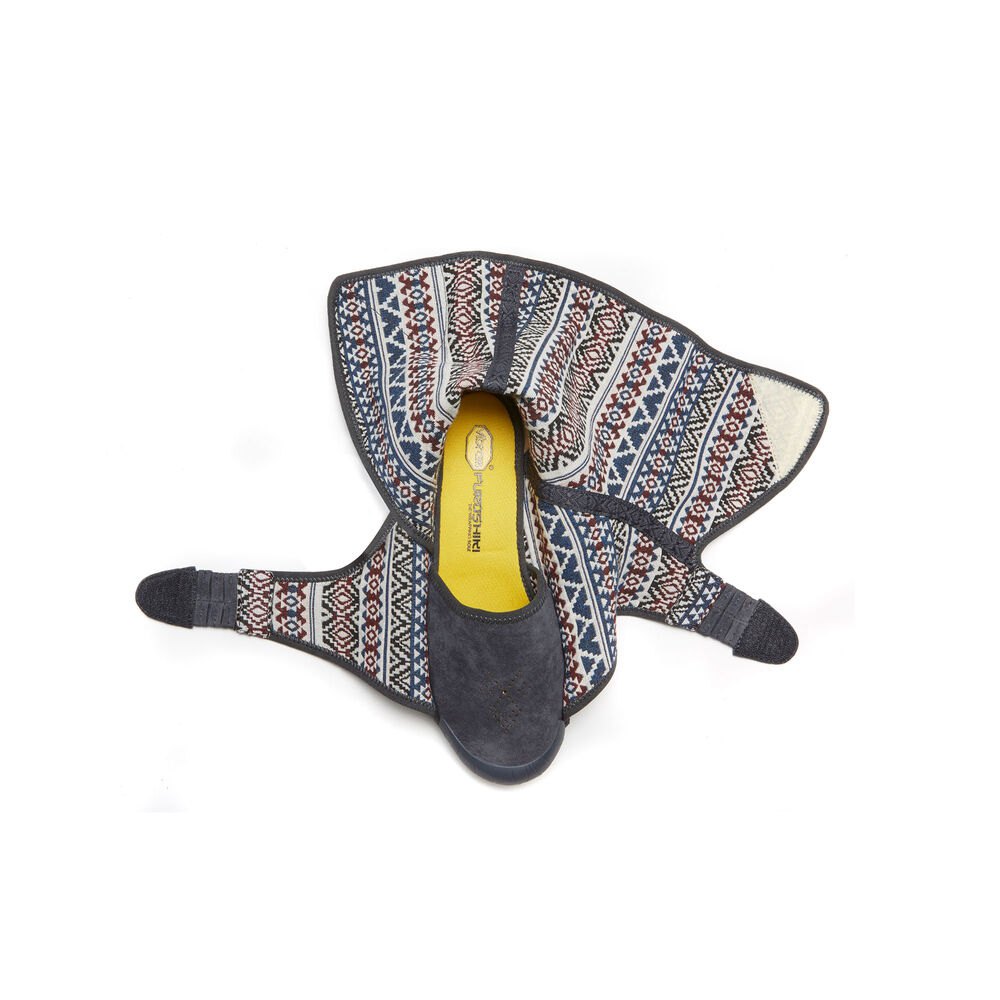 Botas Mujer Grises - Furoshiki Eastern Traveler Mid - GVYRWN-820